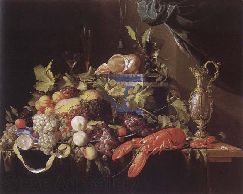 IL Pensionante del saraceni Muse ice national style life with fruits and lobster Germany oil painting art